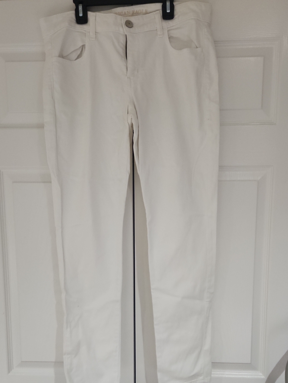 American Eagle Outfitters Cream/White Jeans